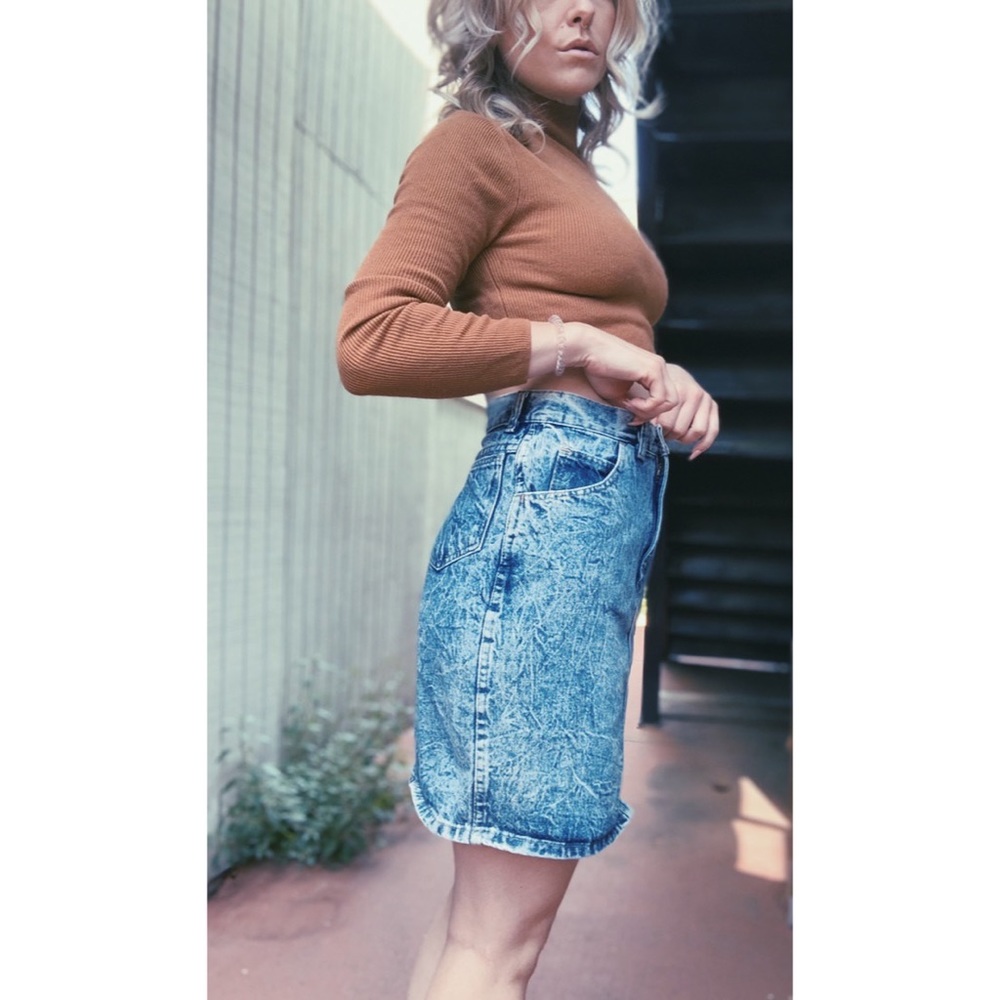 Pantalon Denim Skirt